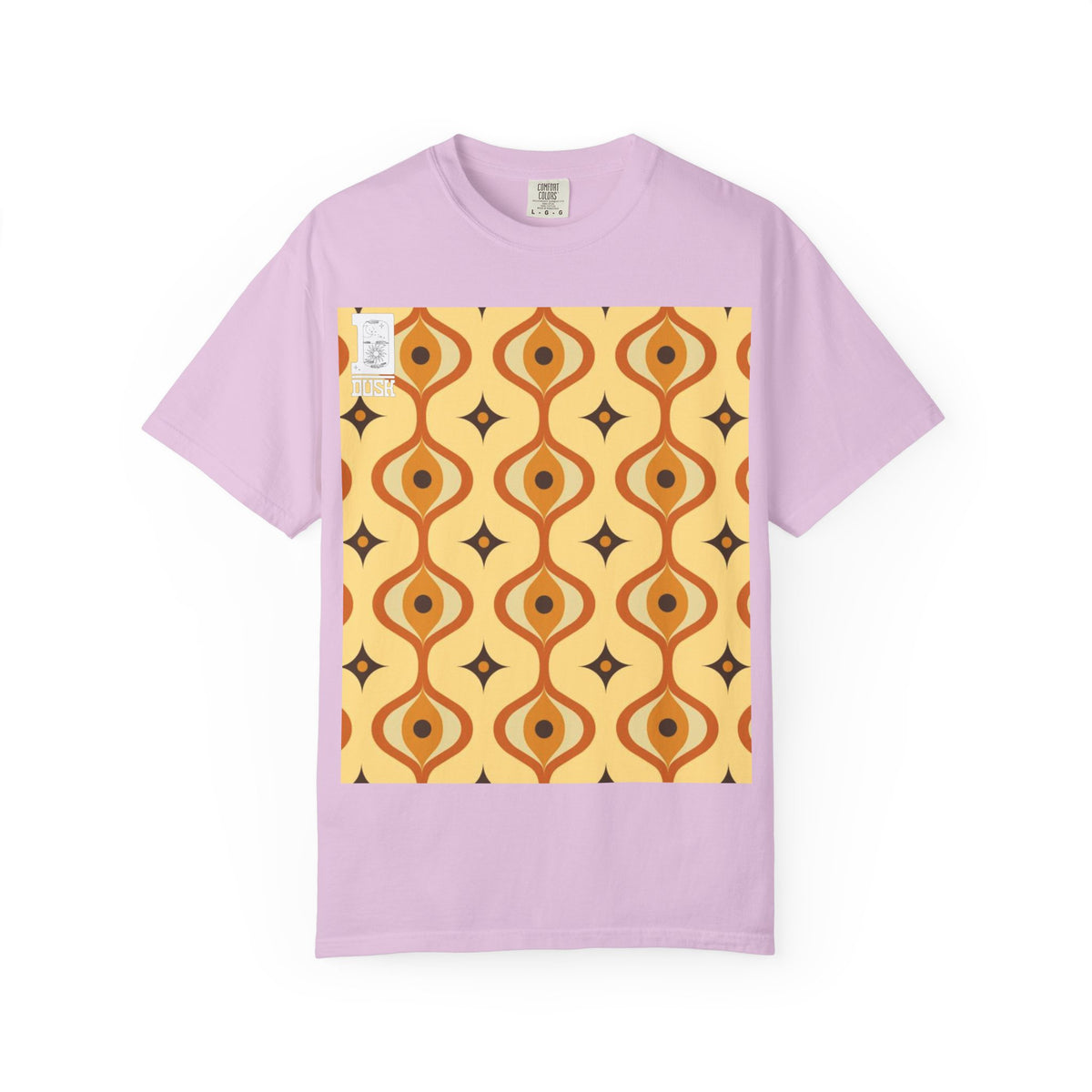 Retro 70s Groovy Pattern T-Shirt | Comfort Colors Garment-Dyed Tee