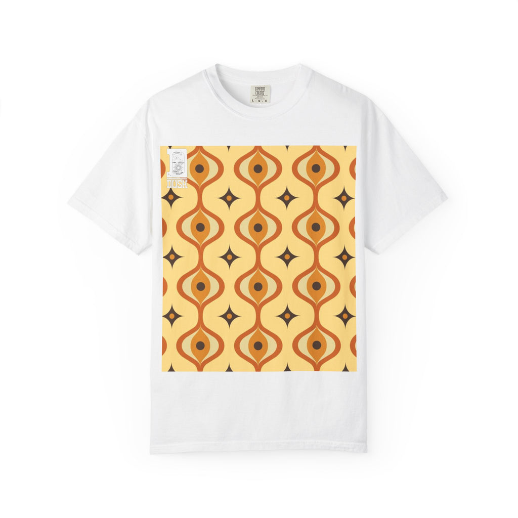 Retro 70s Groovy Pattern T-Shirt | Comfort Colors Garment-Dyed Tee