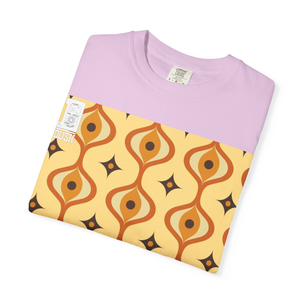 Retro 70s Groovy Pattern T-Shirt | Comfort Colors Garment-Dyed Tee