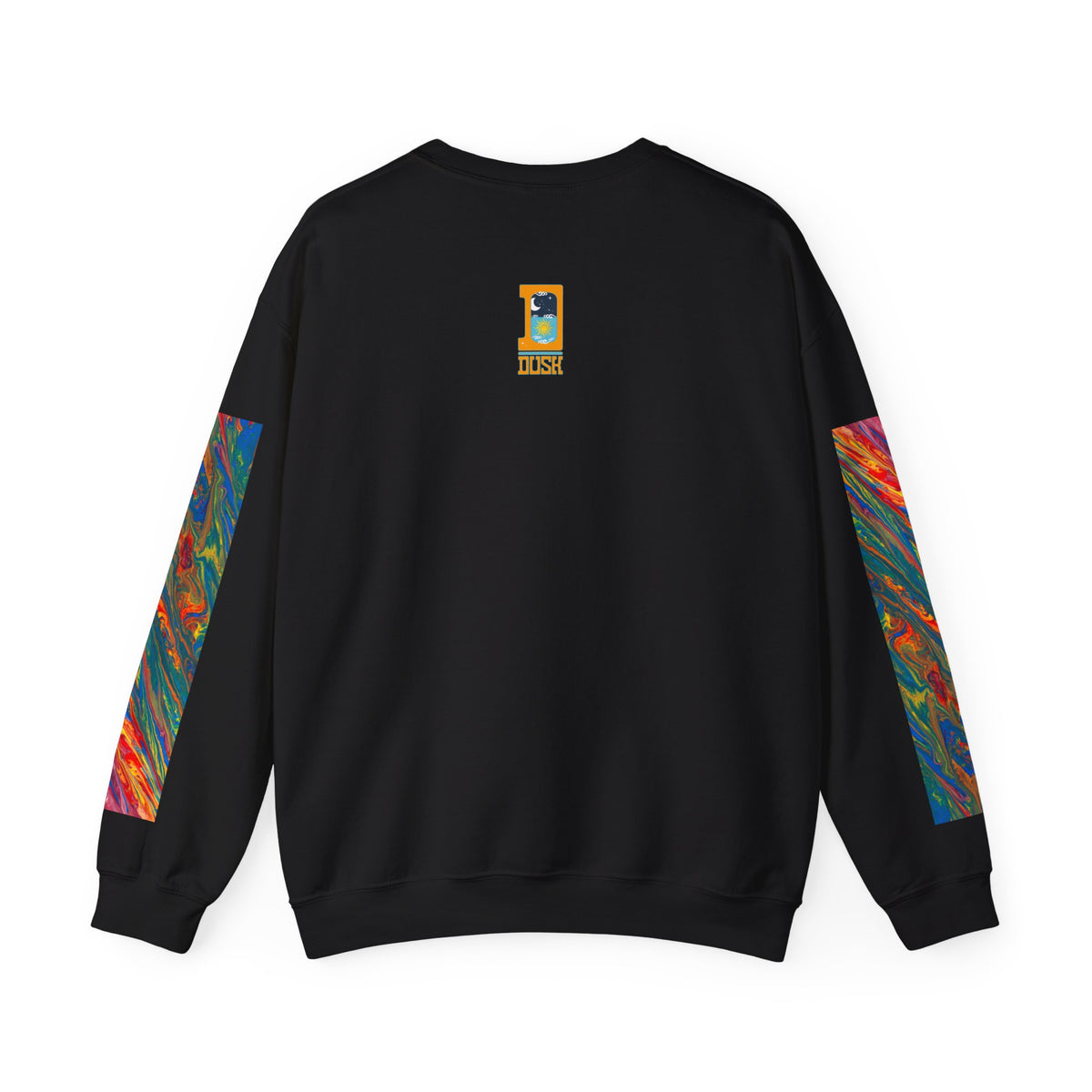 Psychedelic Tiger Tongue Sweatshirt | Retro 70s Pop Art Crewneck