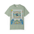 Mystic Hands Graphic Tee, Retro Folk Art Celestial Shirt, Comfort Colors Garment-Dyed Unisex T-Shirt