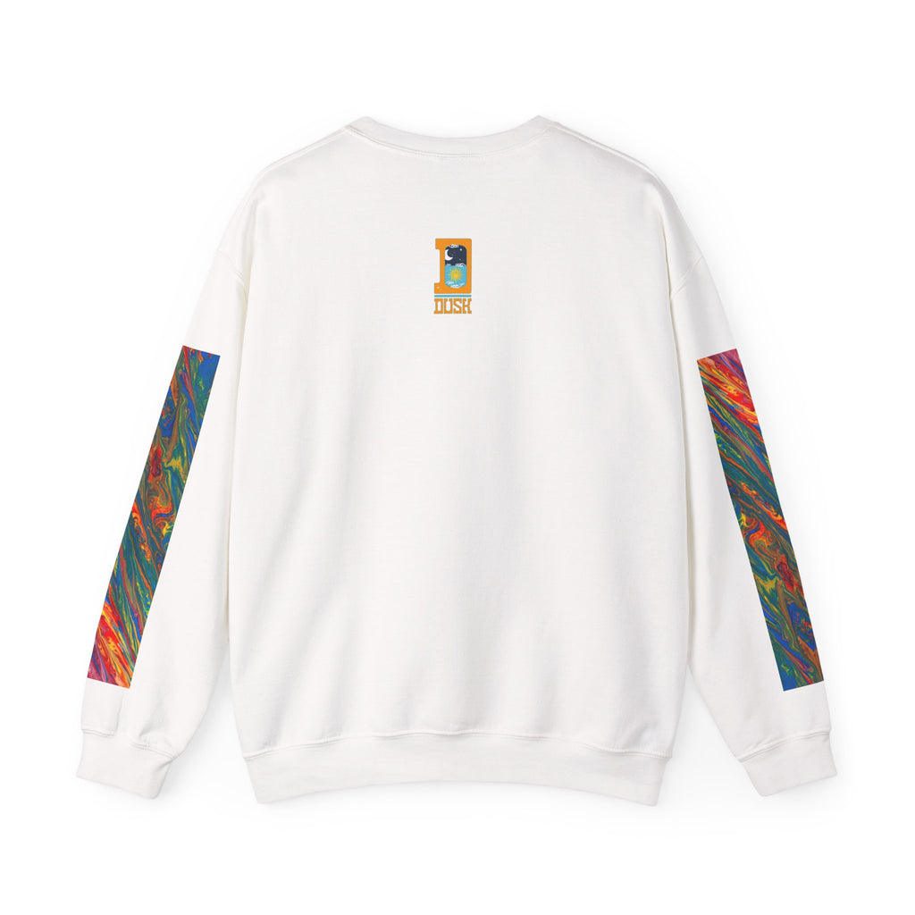 Psychedelic Tiger Tongue Sweatshirt | Retro 70s Pop Art Crewneck
