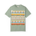 Egyptian Lotus Pattern T-Shirt | Comfort Colors Garment-Dyed Tee